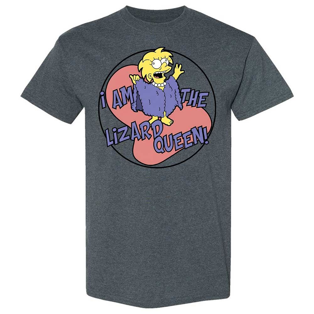 I am the Lizard Queen - Dark Heather - 19