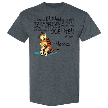 Calvin Hobbes Dreams - Dark Heather - 19
