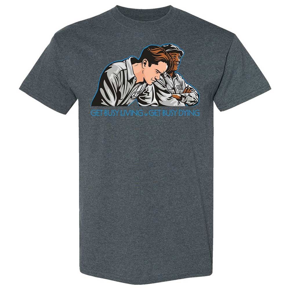 Get Busy Living - Dark Heather - 19