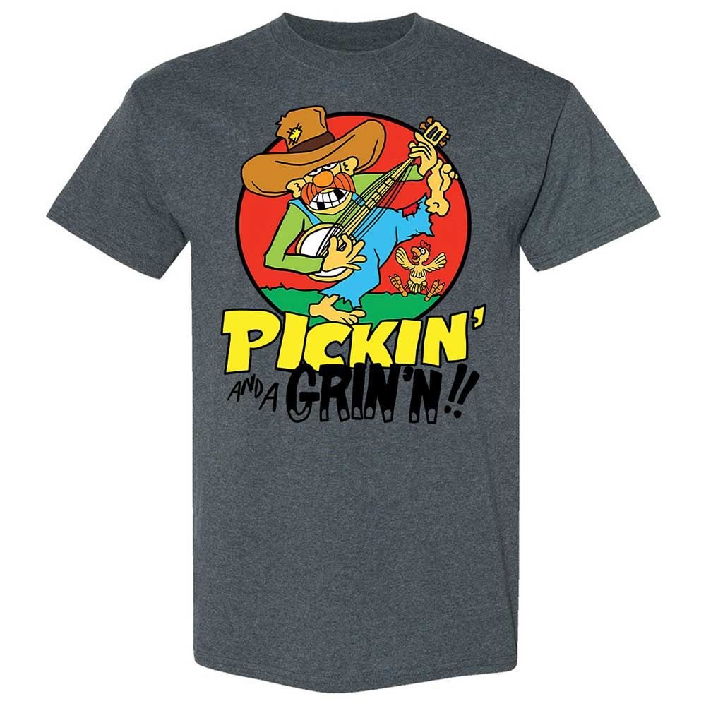 Pickin' and a Grinnin - Dark Heather - 19