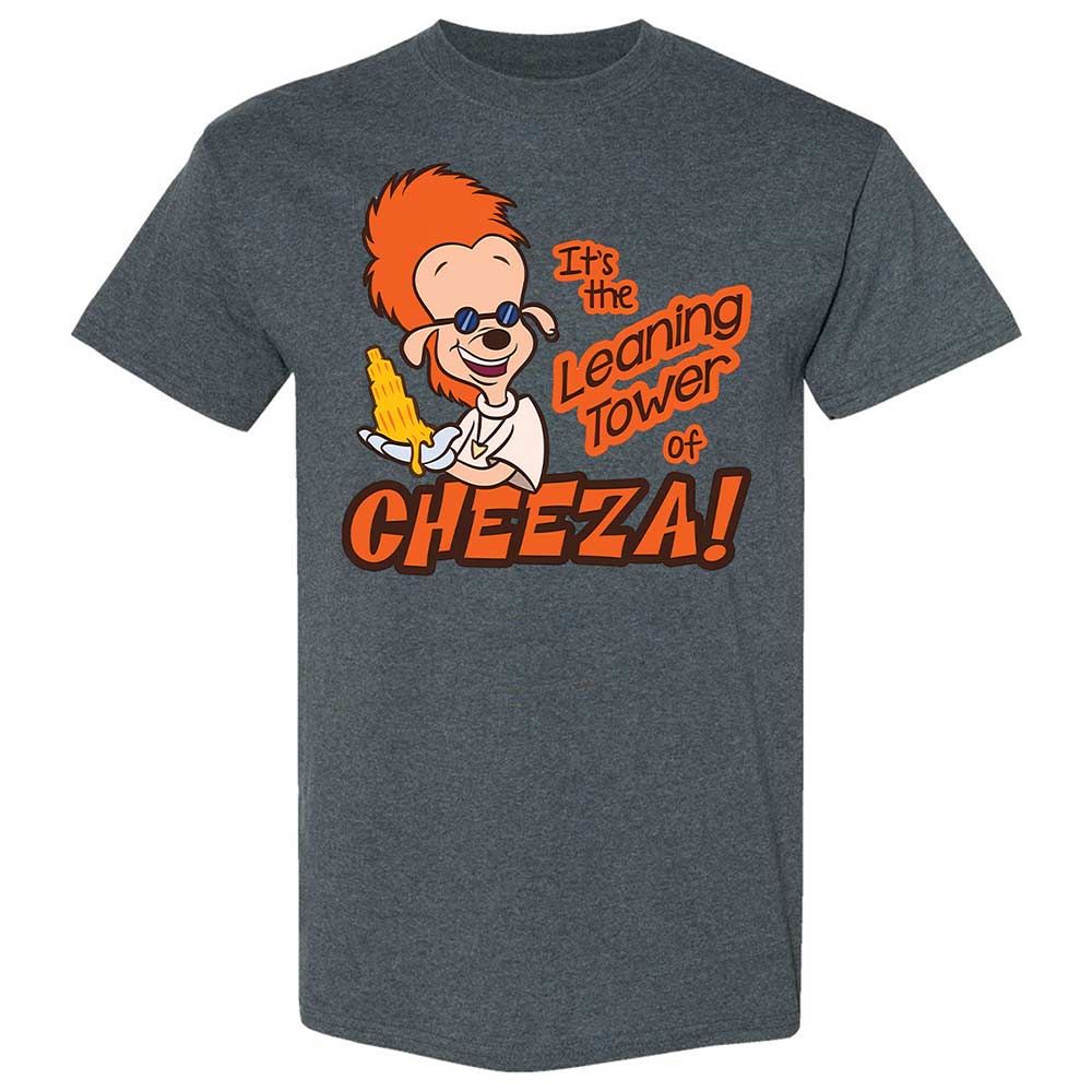 Leaning Tower of Cheeza - Dark Heather - 19