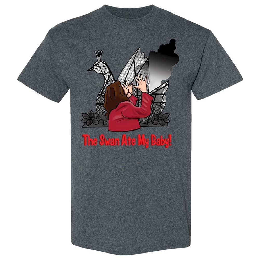 The Swan Ate My Baby - Dark Heather - 19