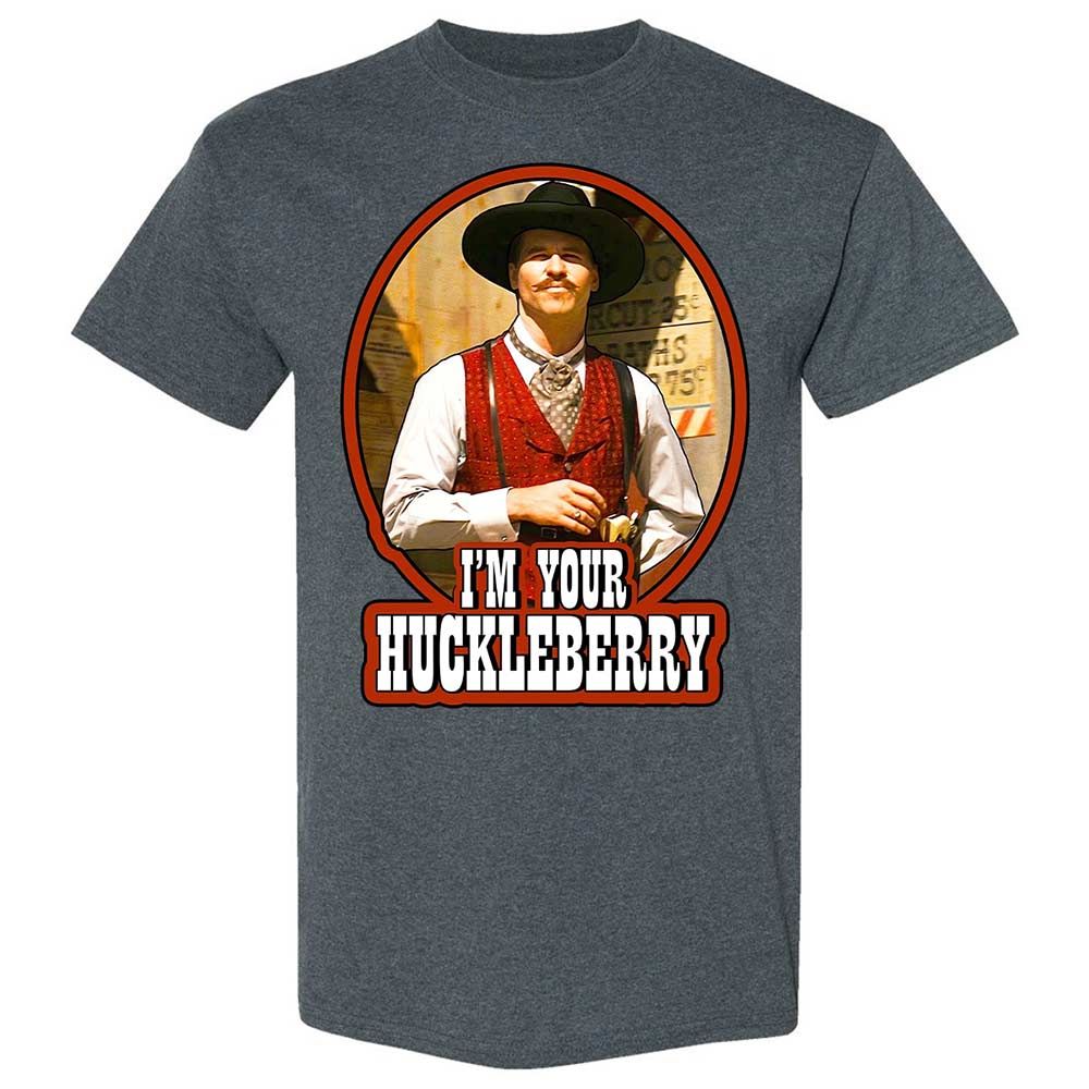 I'm Your Huckleberry - Dark Heather - 19