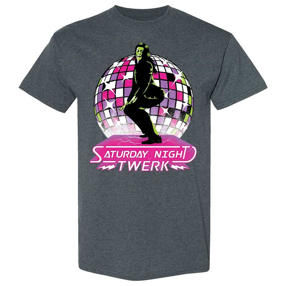 Saturday Night Twerk - Dark Heather - 19