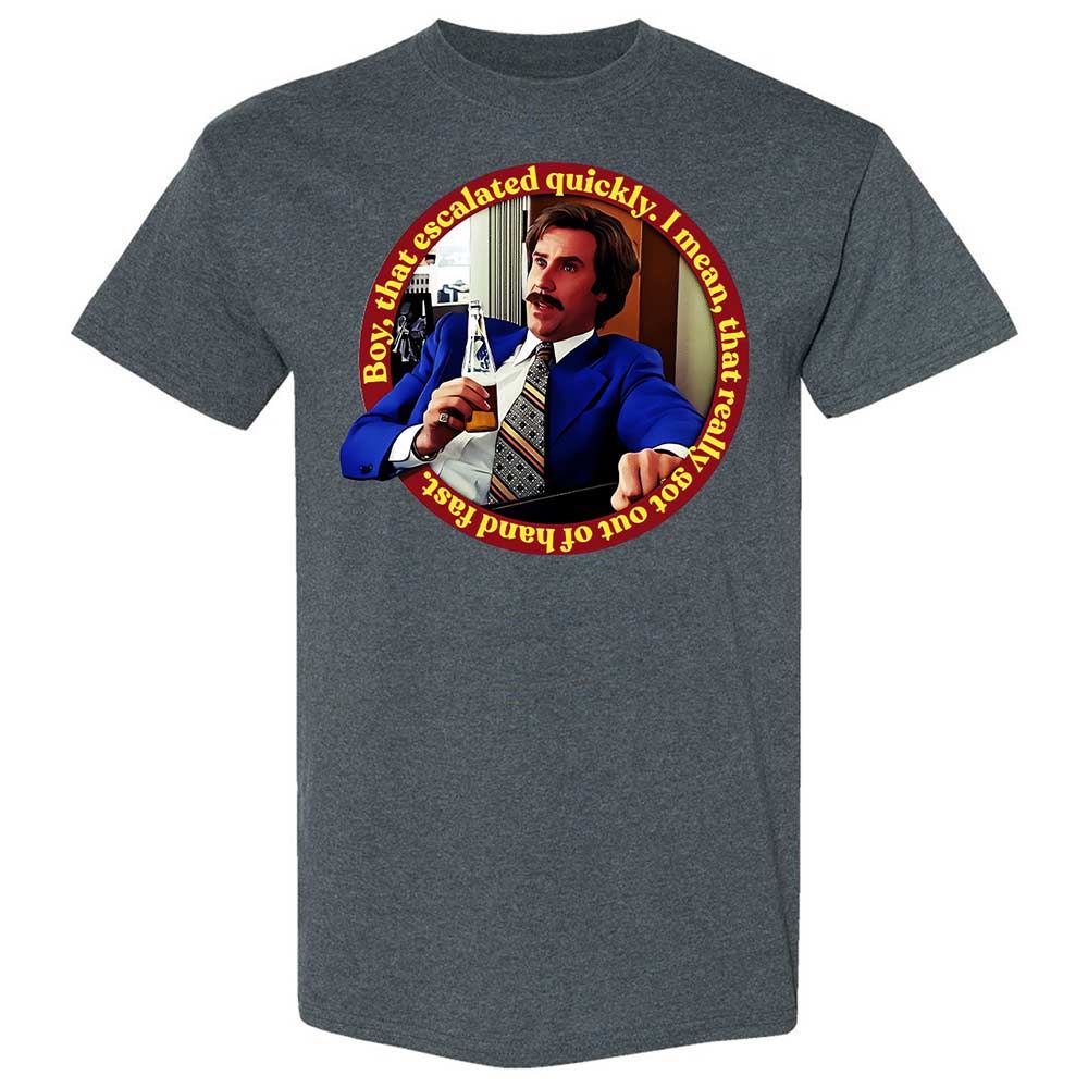 Classic Unisex T-Shirt - Q9J1EGS1 - Dark Heather - 19
