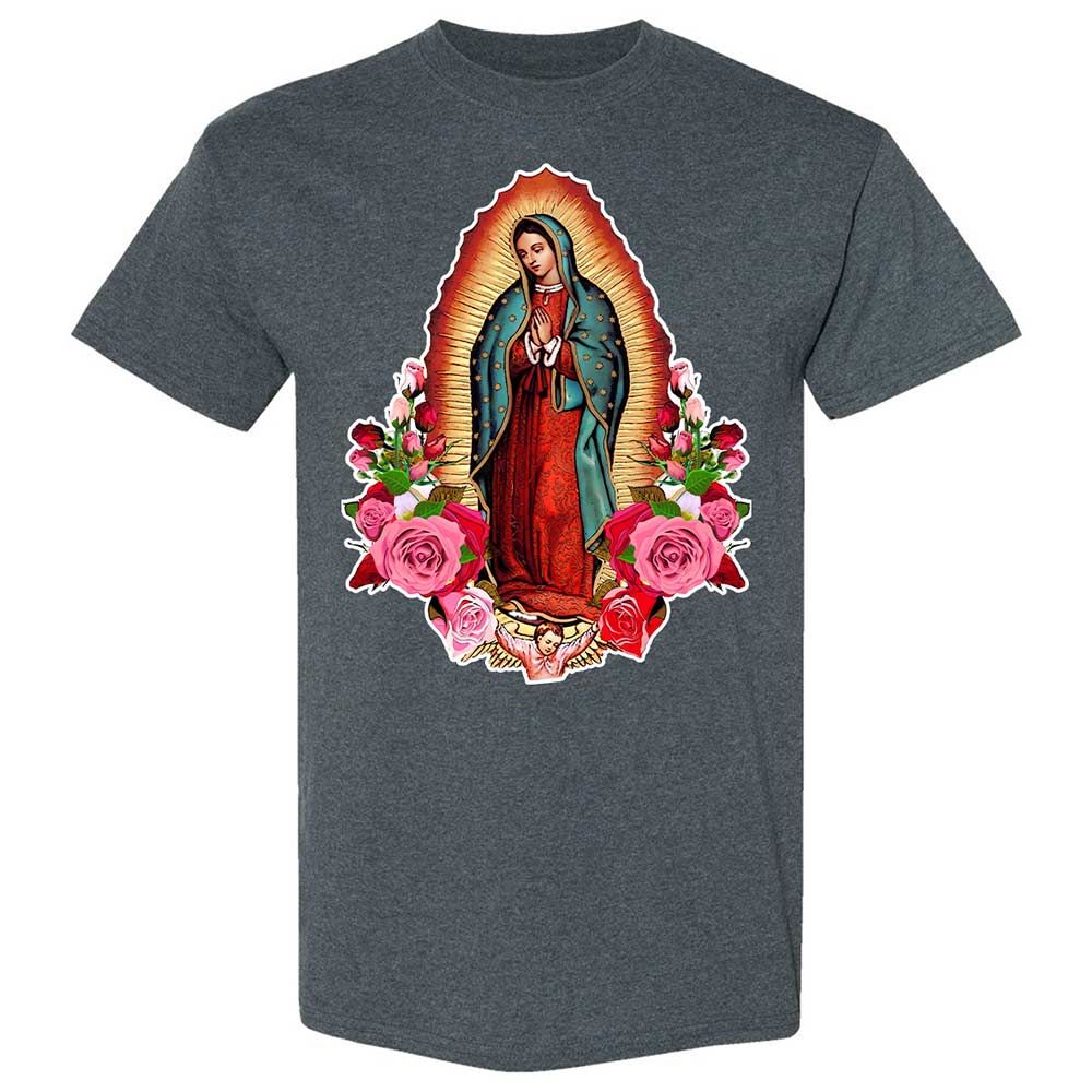 Our Lady of Guadalupe - Dark Heather - 19