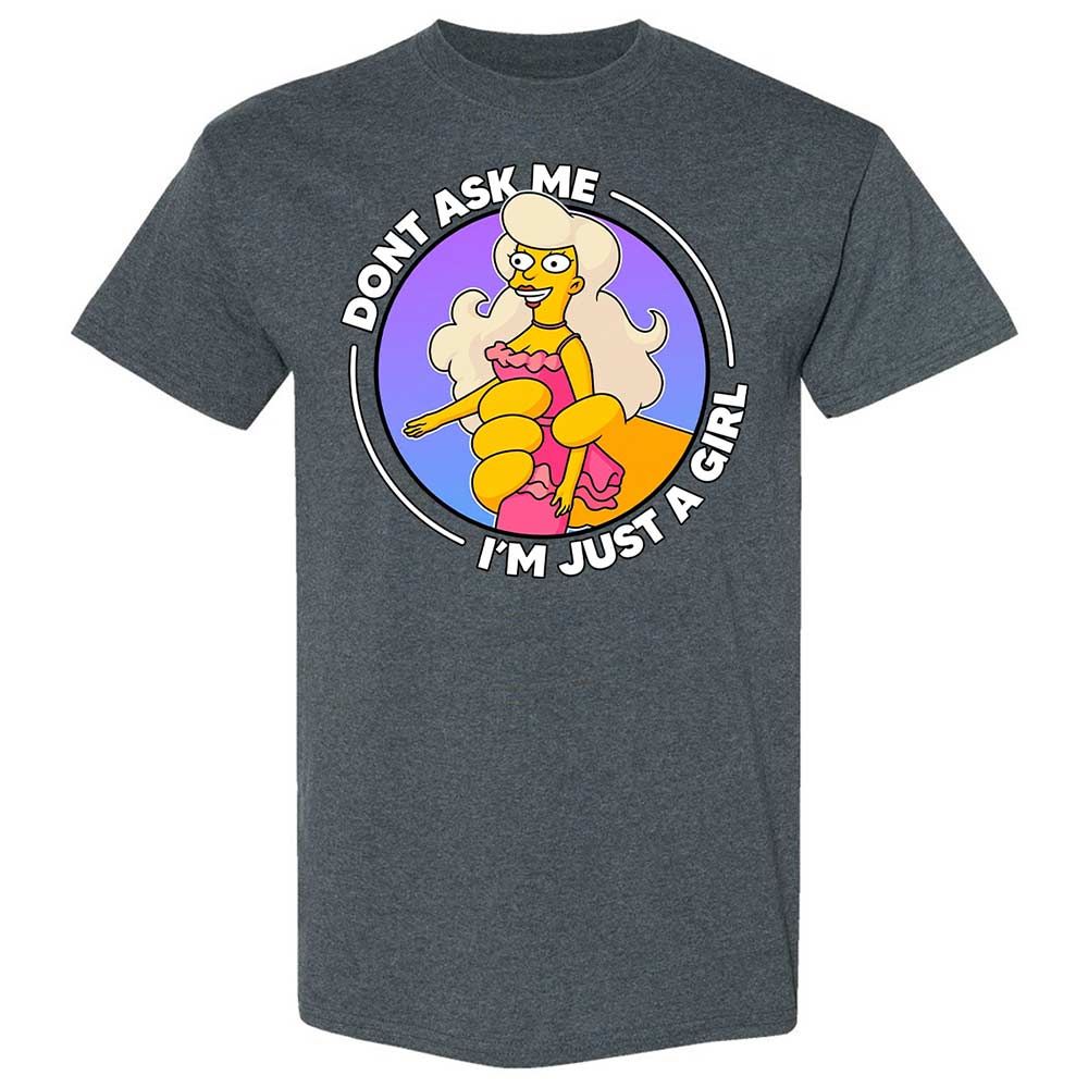 Don't Ask Me I'm Just A Girl - Dark Heather - 19