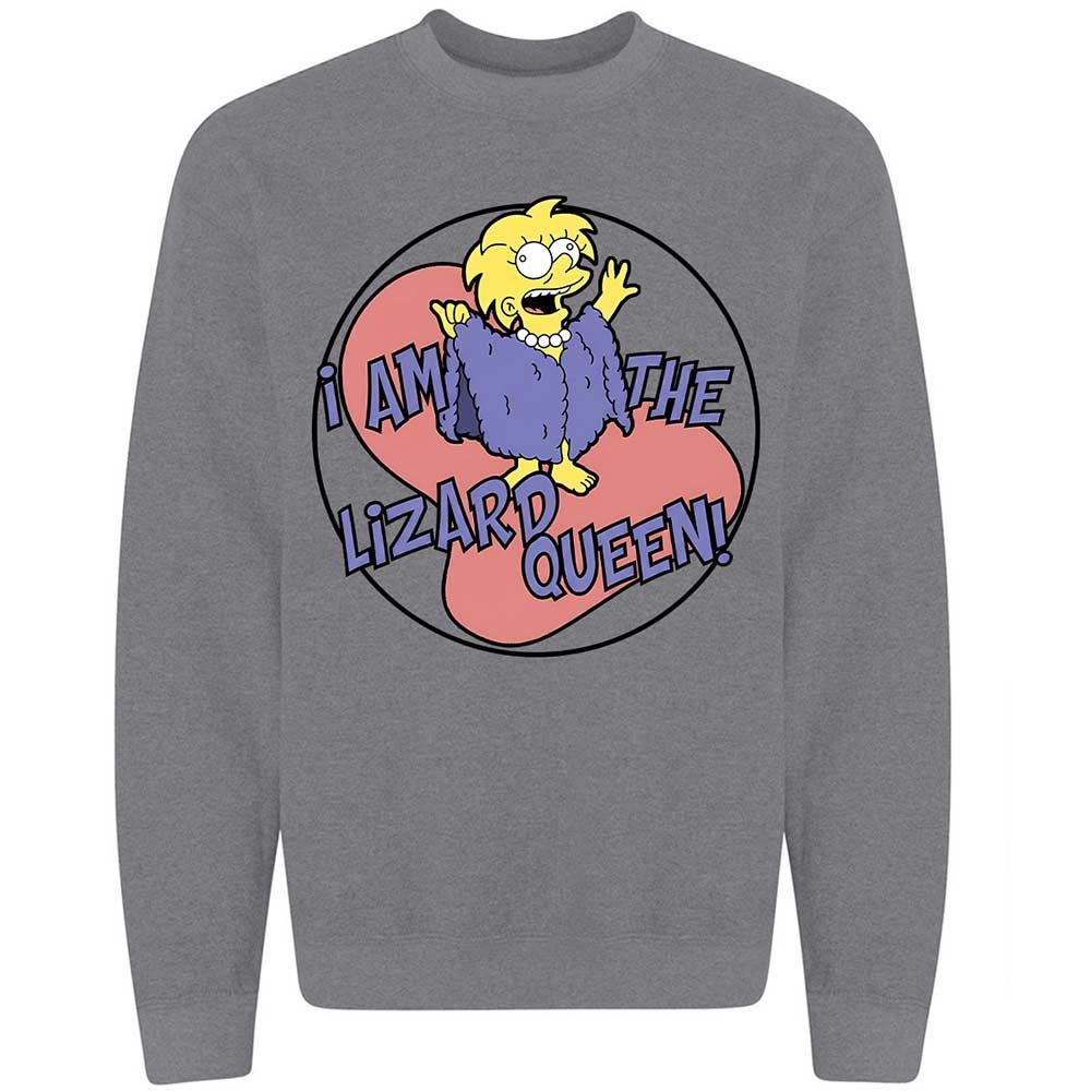 I am the Lizard Queen - Graphite Heather - 19