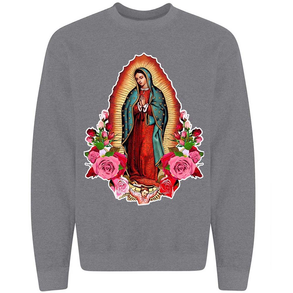 Our Lady of Guadalupe - Graphite Heather - 19