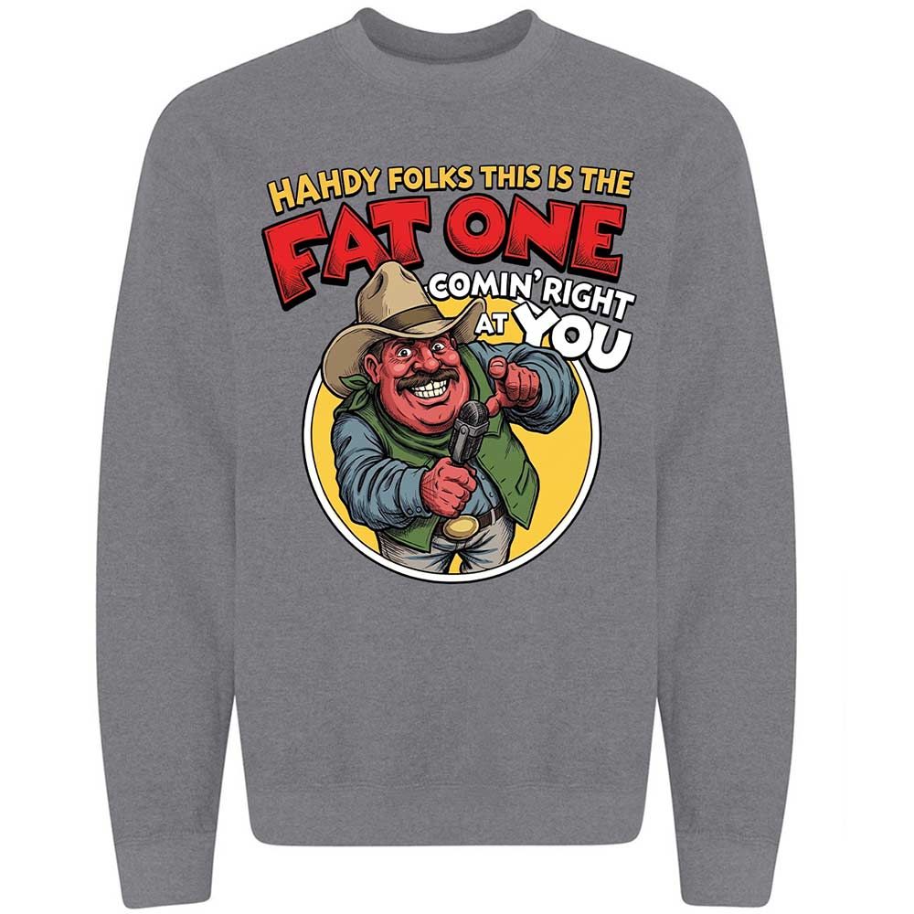 Fat One comin' right at you - Graphite Heather - 19