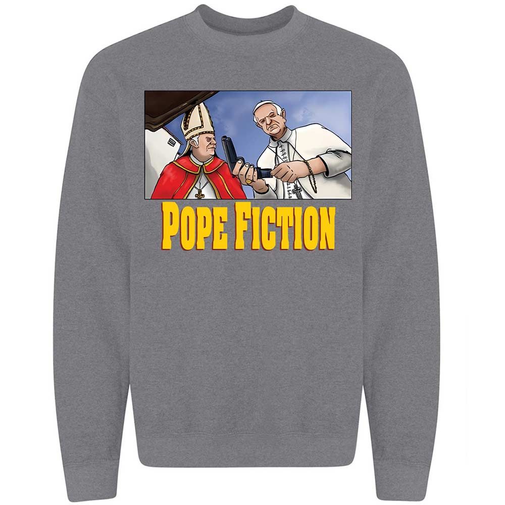 Pope Fiction - Graphite Heather - 19