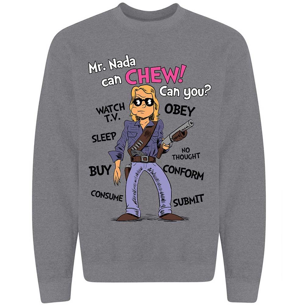 I have come here to chew bubblegum and kick ass - Graphite Heather - 19