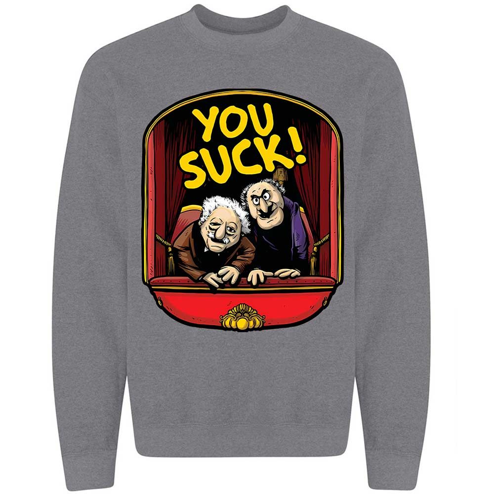 You Suck - Graphite Heather - 19