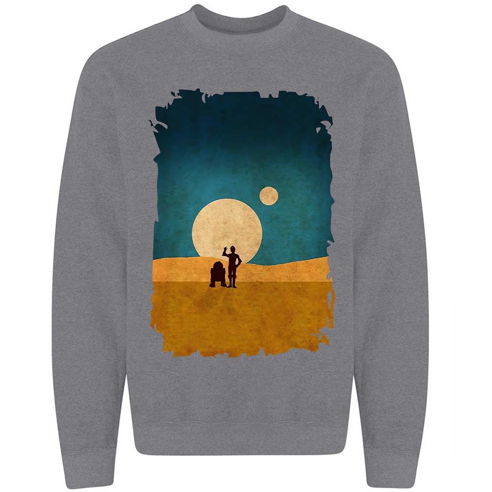Droids In The Dunes - Graphite Heather - 19