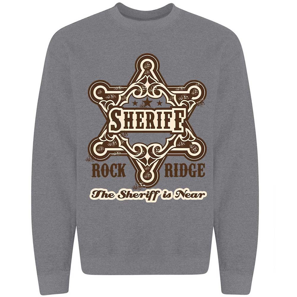 The Sheriff of Rockridge is Near! - Graphite Heather - 19