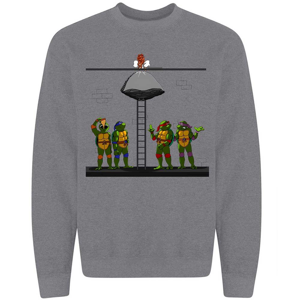 I've Been Dreaming of a Turtle's Kiss - Graphite Heather - 19