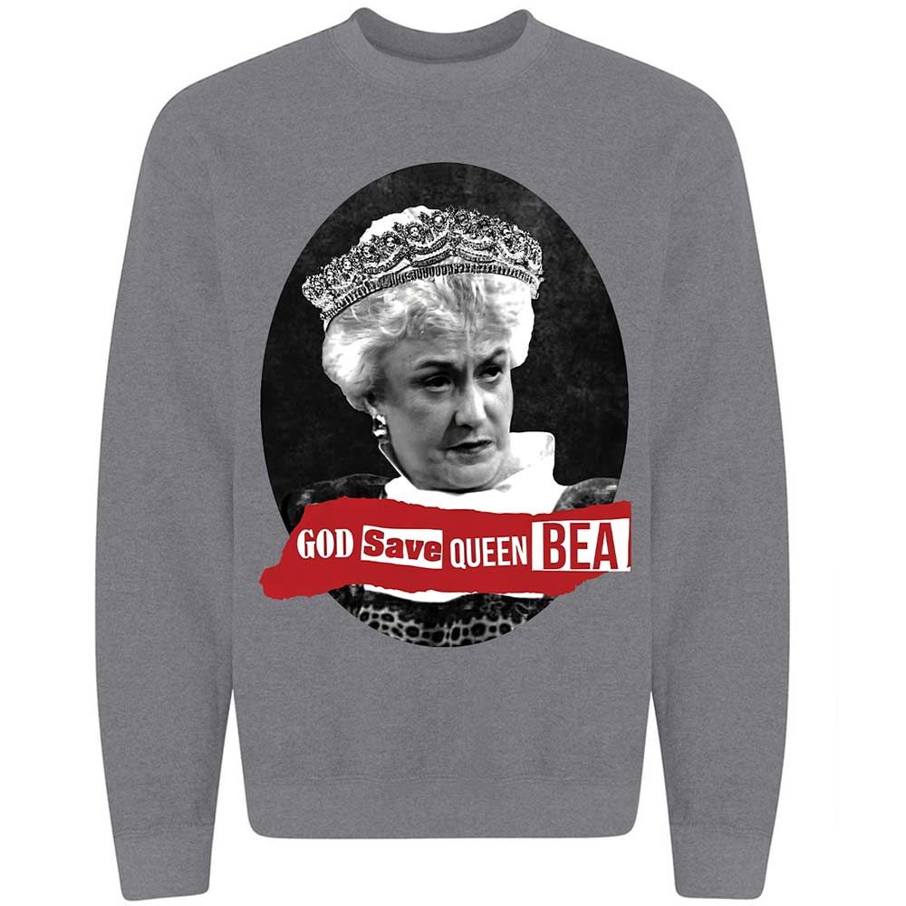 God Save Queen Bea - Graphite Heather - 19
