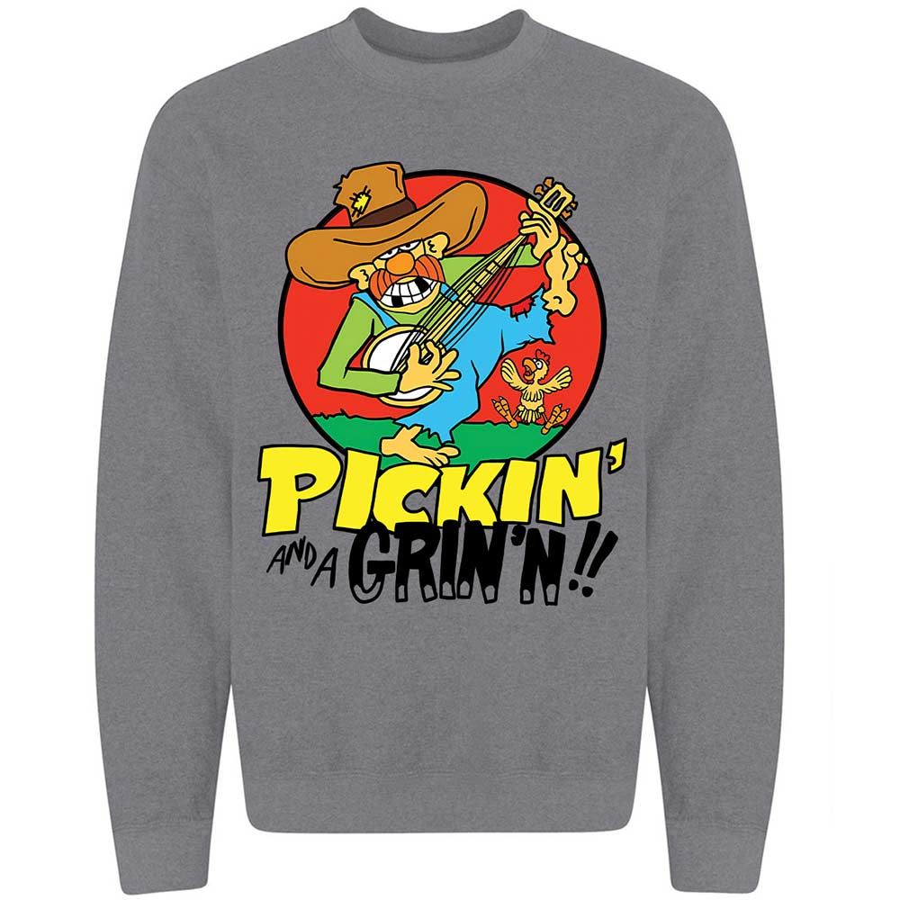 Pickin' and a Grinnin - Graphite Heather - 19