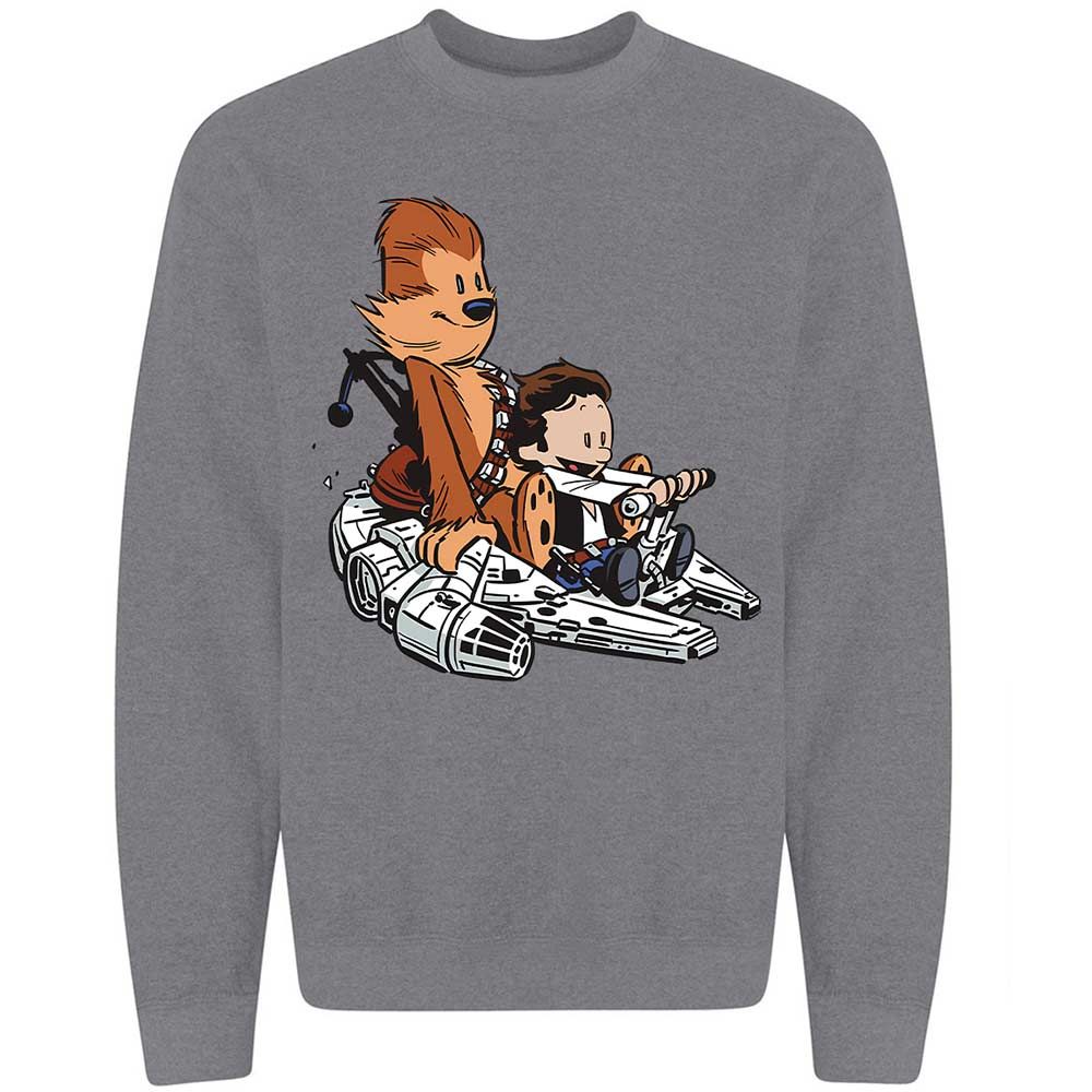 Han and Chewie - Graphite Heather - 19