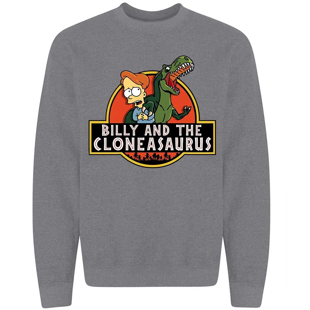 Billy And The Cloneasaurus - Graphite Heather - 19