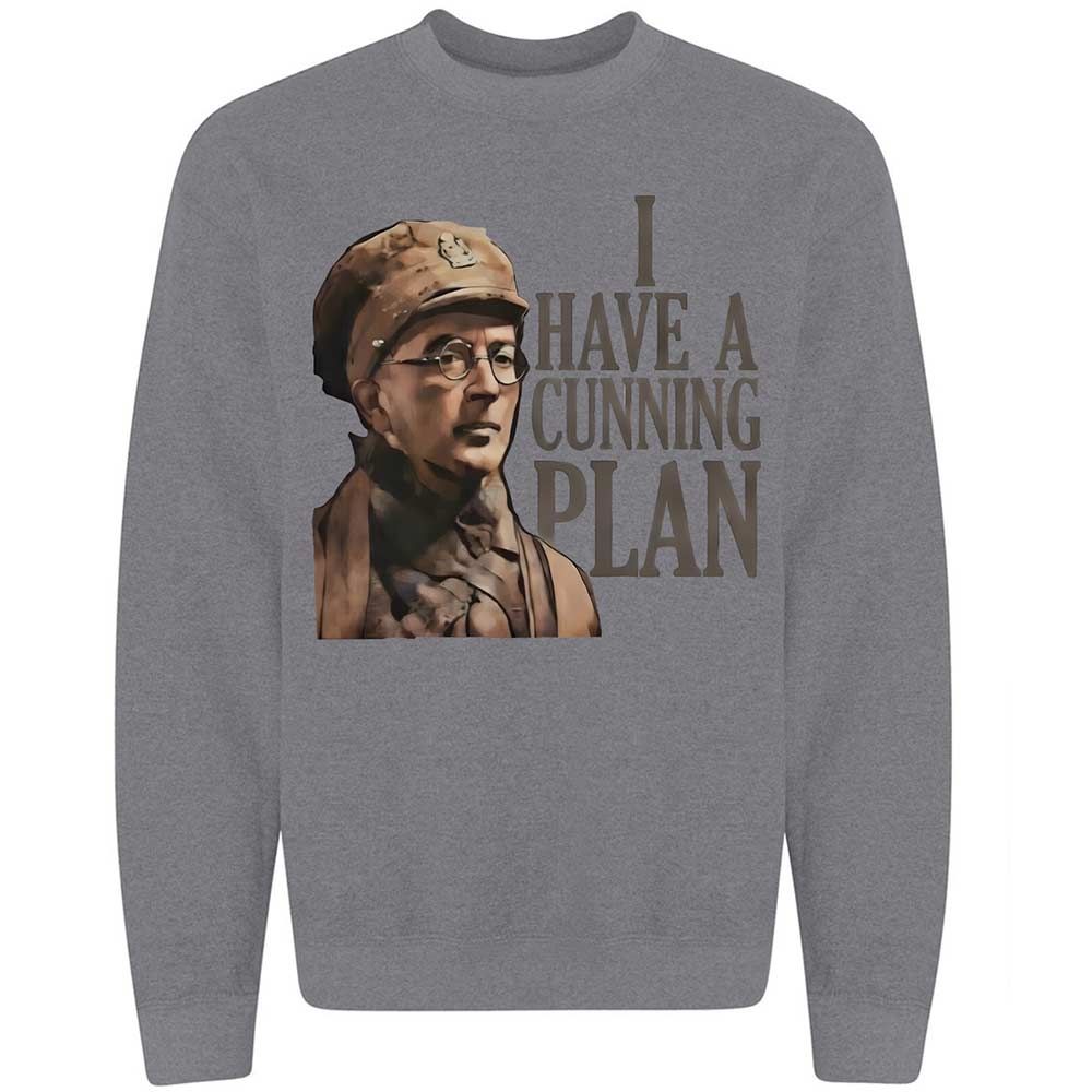 I Have A Cunning Plannn - Graphite Heather - 19