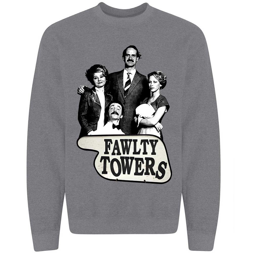 Basil Fawlty - Graphite Heather - 19