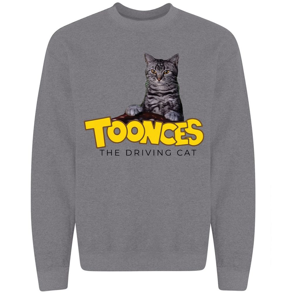 Toonces The Driving Cat - Graphite Heather - 19