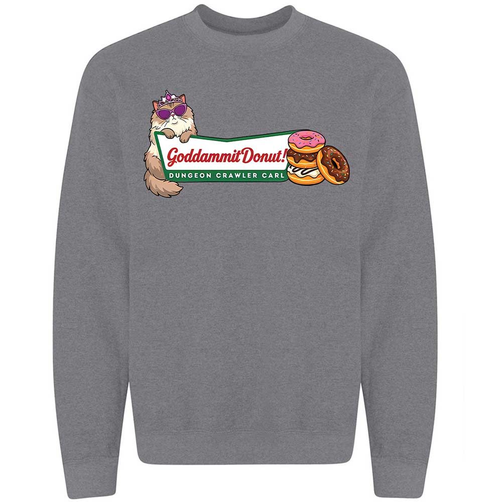 Goddammit Donut - Graphite Heather - 19