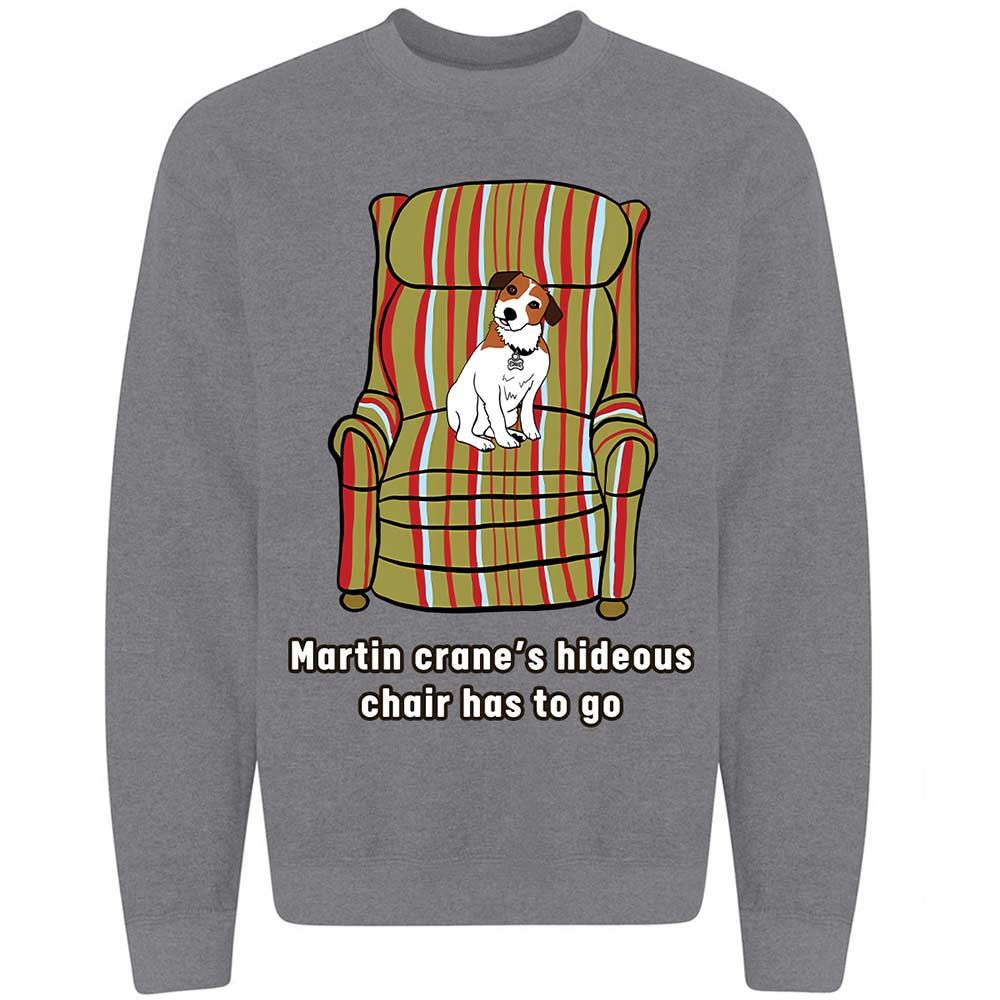 Martin crane hideous chair has to go - Graphite Heather - 19