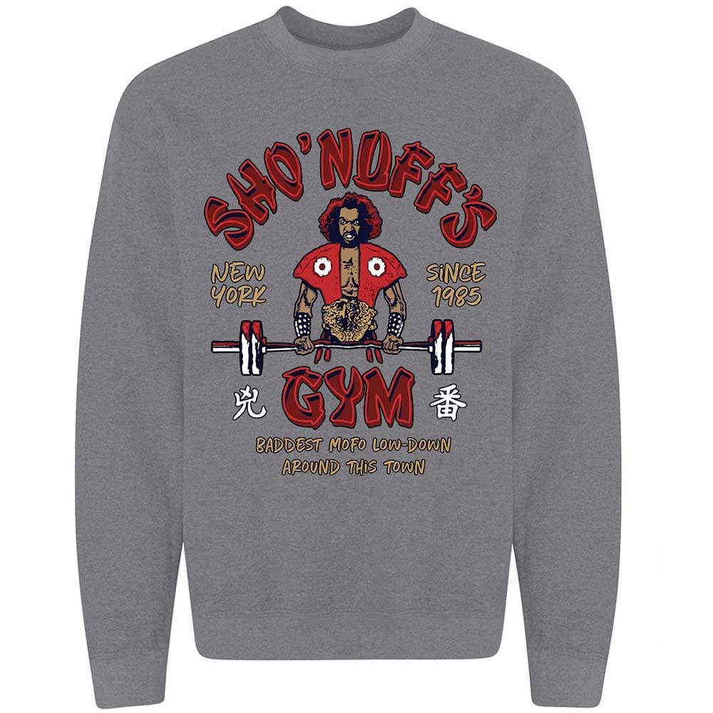Sho'nuff's Gym - Graphite Heather - 19