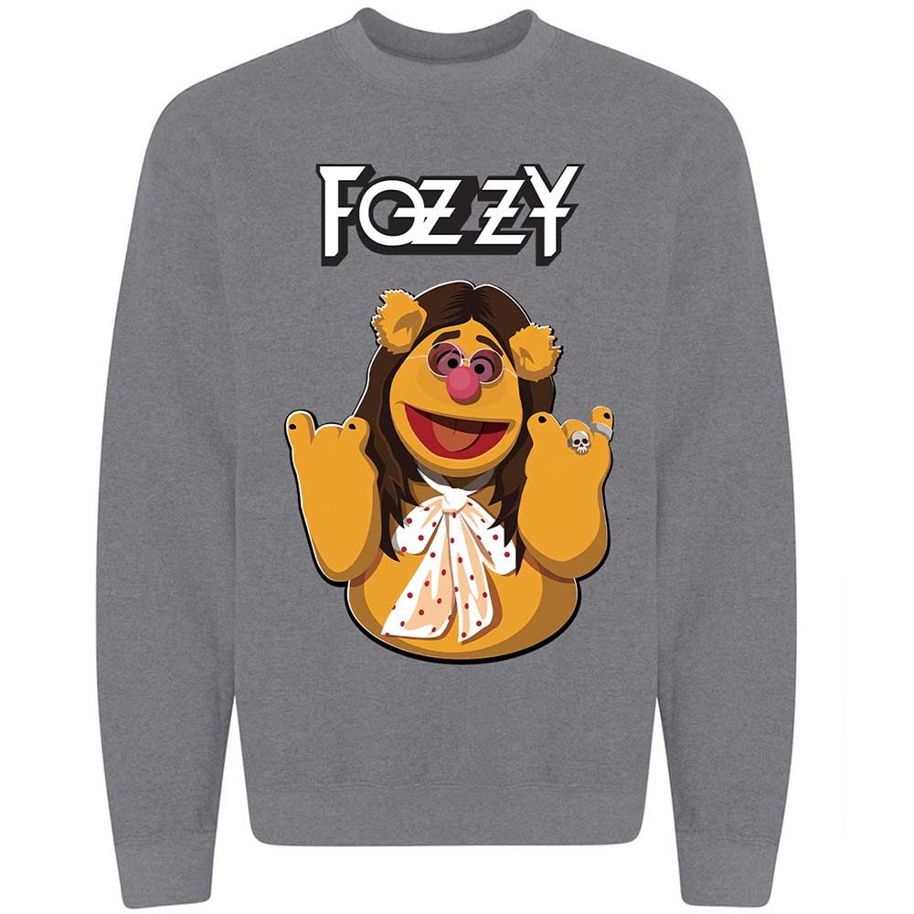 Fozzie Muppet as Rockstar - Graphite Heather - 19