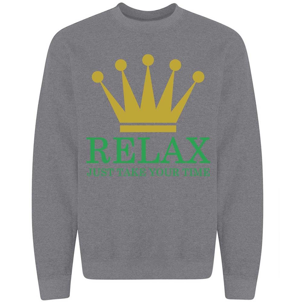 Relax Just Take Your Time - Graphite Heather - 19