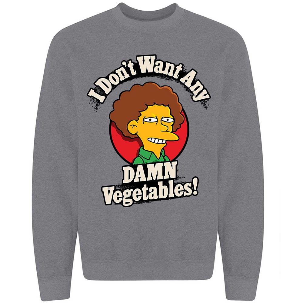 I Don't Want Any Damn Vegetables! - Graphite Heather - 19