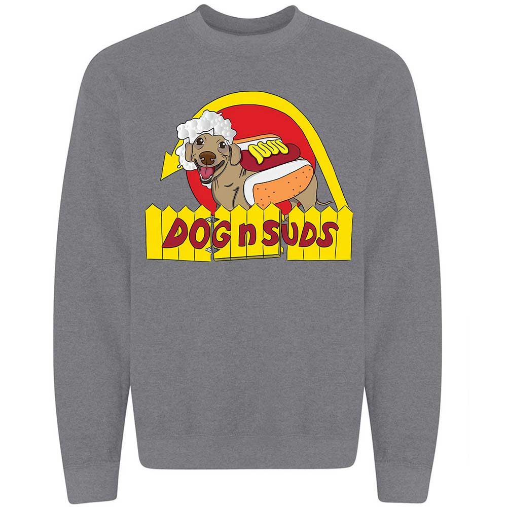 Dog n Suds Dachshund - Graphite Heather - 19