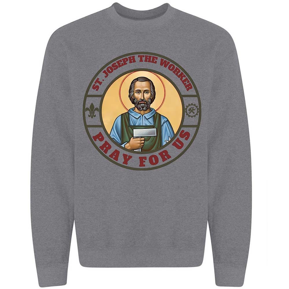 Pray for Us - Graphite Heather - 19