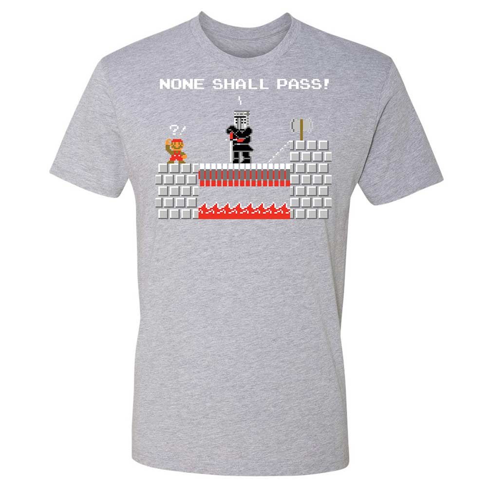 No Plumbers Shall Pass - Heather Grey - 19