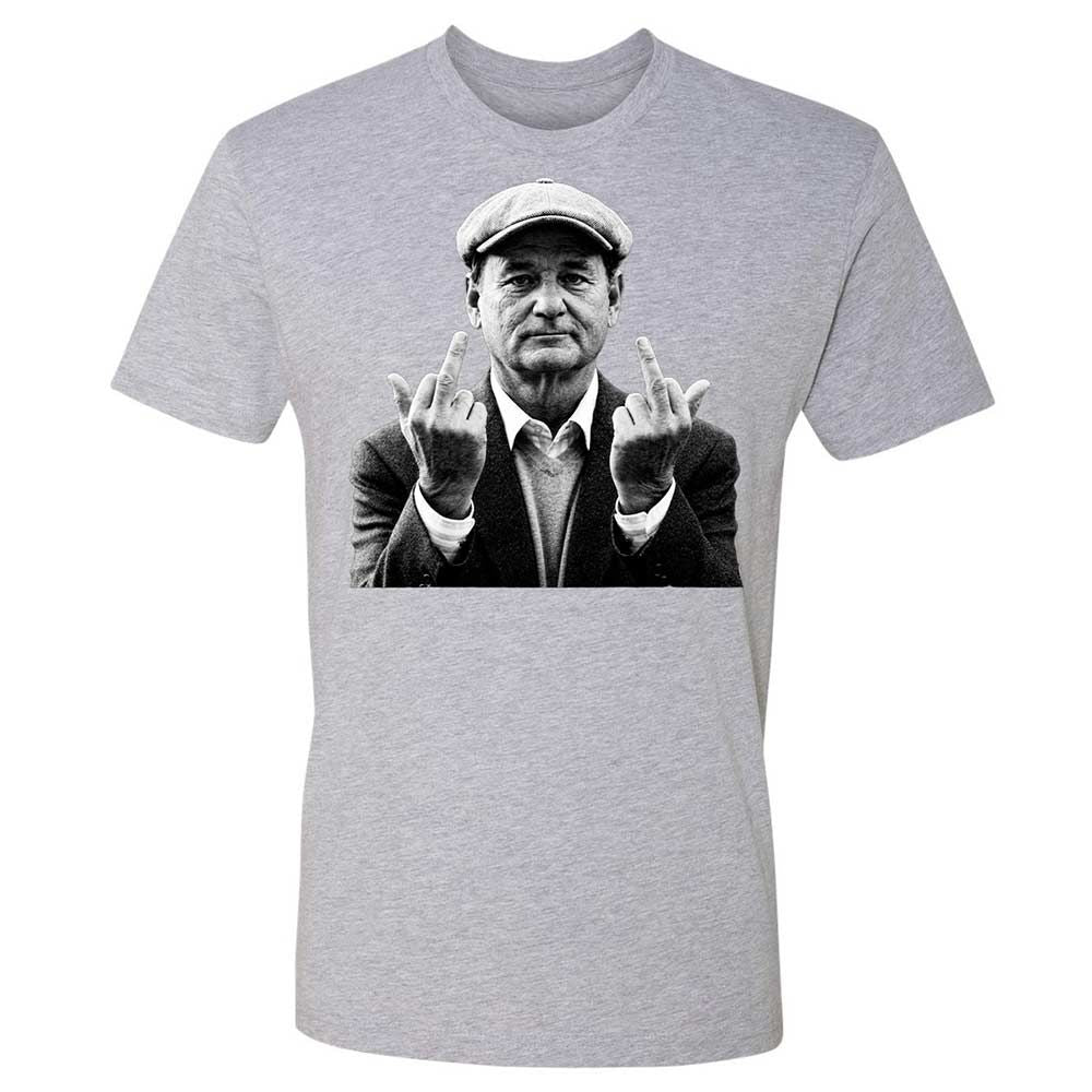 Bill Murray Middle Finger - Heather Grey - 19