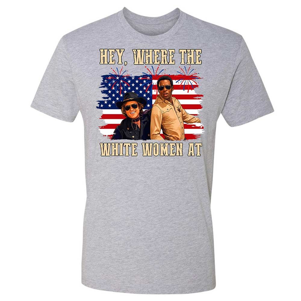 Hey Where The White At - Heather Grey - 19