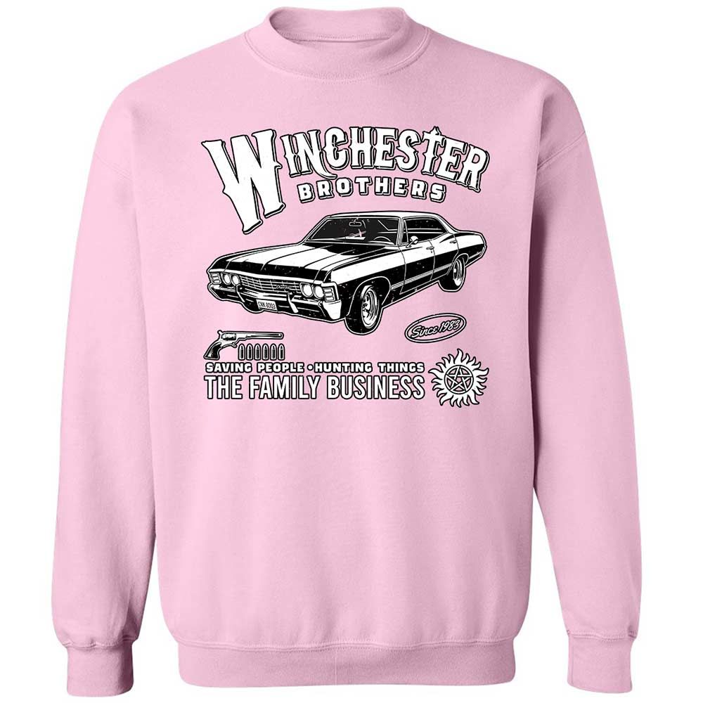 Classic Unisex Sweatshirt - ZZQQTLAB - Light Pink - 19