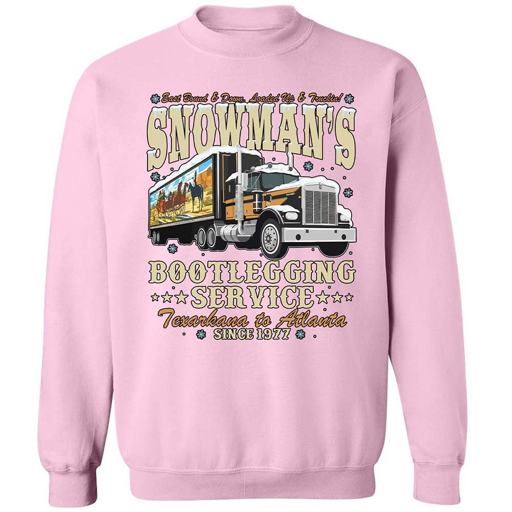 Snowman's Bootlegging Service - Light Pink - 19