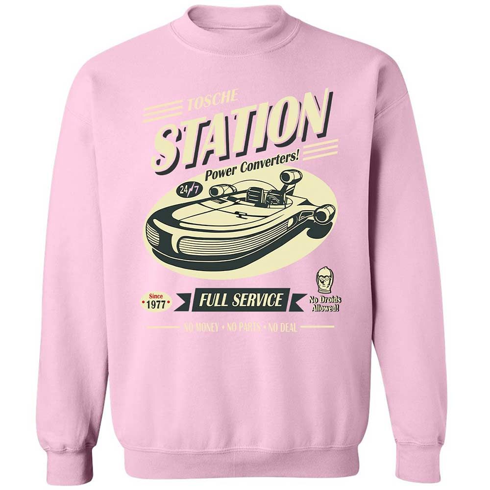 Classic Unisex Sweatshirt - L1VZXPQD - Light Pink - 19