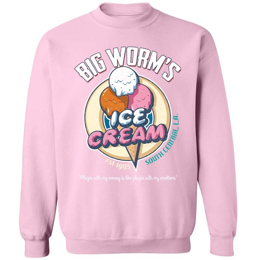 Big Worm's Ice Cream - Light Pink - 19