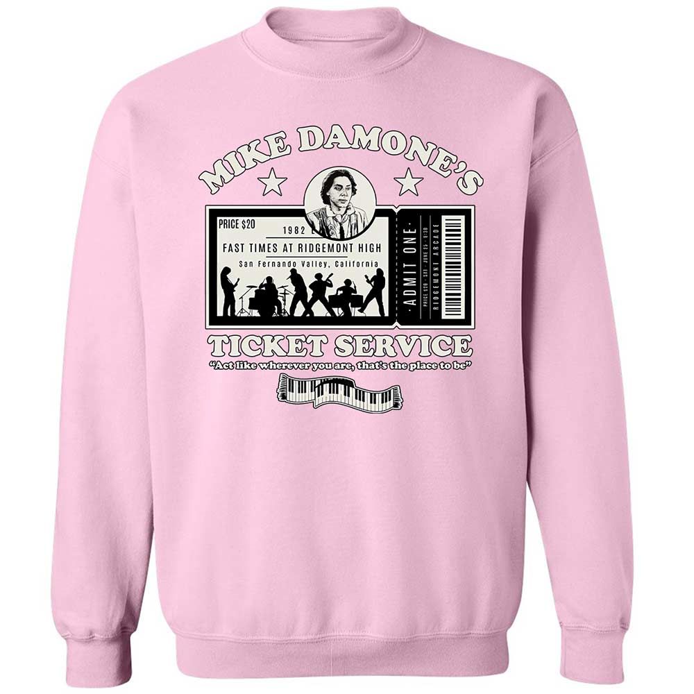 Damone's Ticket Service - Light Pink - 19