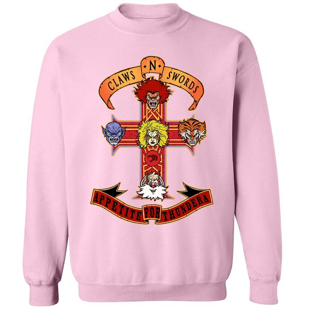 Classic Unisex Sweatshirt - WTQ5FQBU - Light Pink - 19