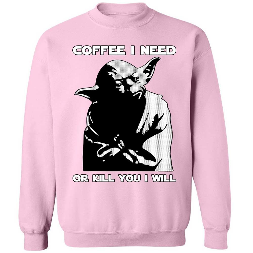 Coffee I Need - Light Pink - 19