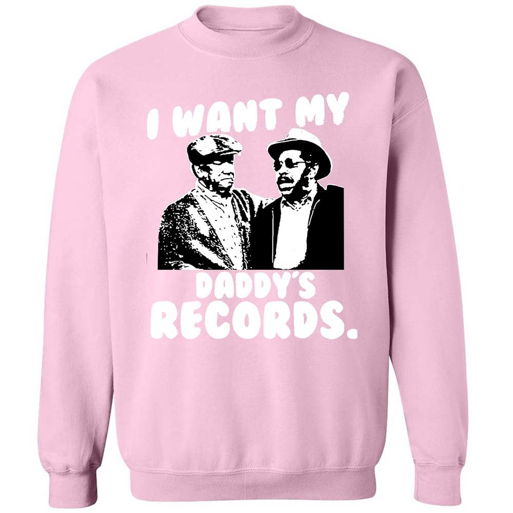 I Want My Daddy's Records - Light Pink - 19