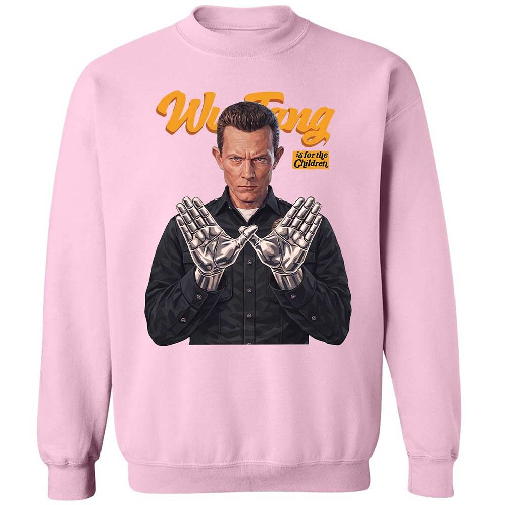 Classic Unisex Sweatshirt - Black - Light Pink - 19