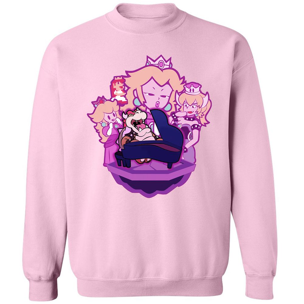 Classic Unisex Sweatshirt - QGU37UKW - Light Pink - 19