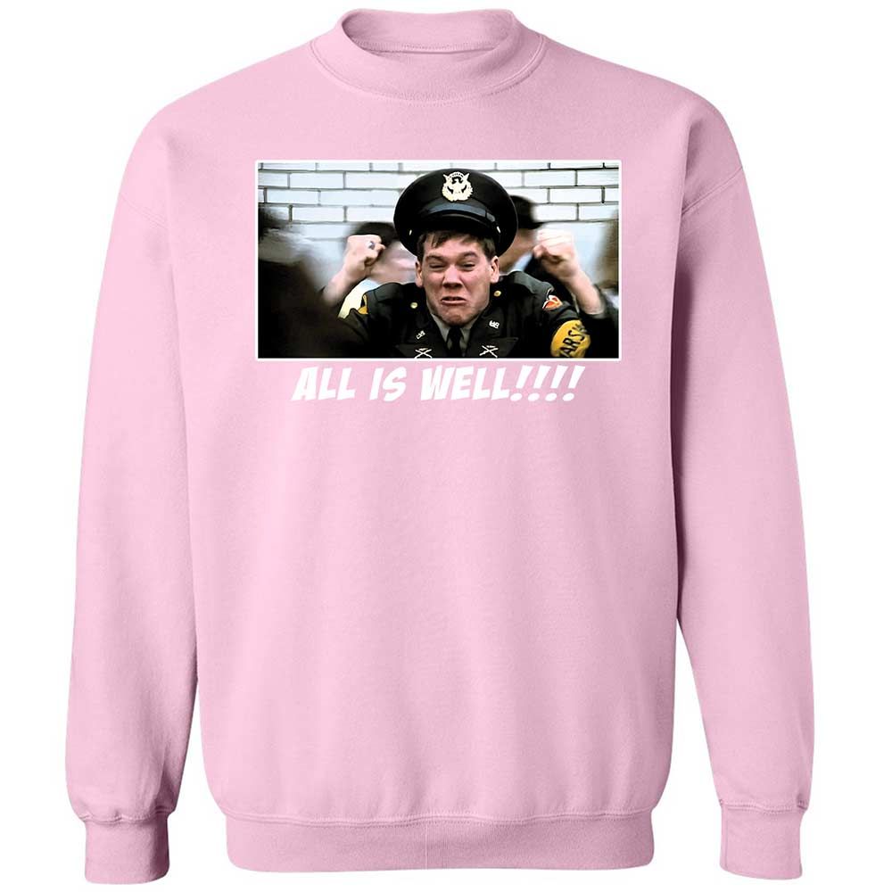 Classic Unisex Sweatshirt - VXBWUX97 - Light Pink - 19