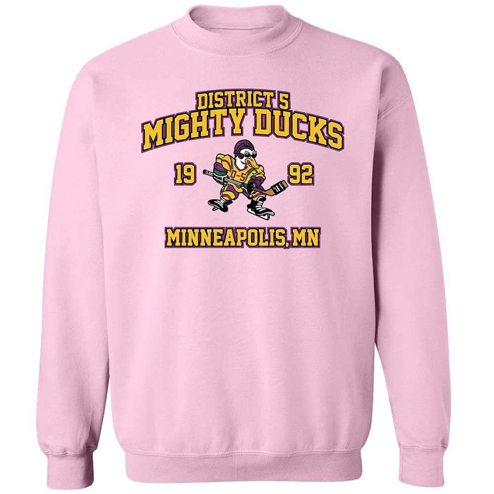 District 5 Ducks - Light Pink - 19